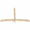 Ekena Millwork Bellingham Rough Sawn Timber Gable Bracket, Douglas Fir, 84"W x 56"H x 4"D x 4"F, 16/12 Pitch GBW084X56X0404BEL00RDF - alternate 3